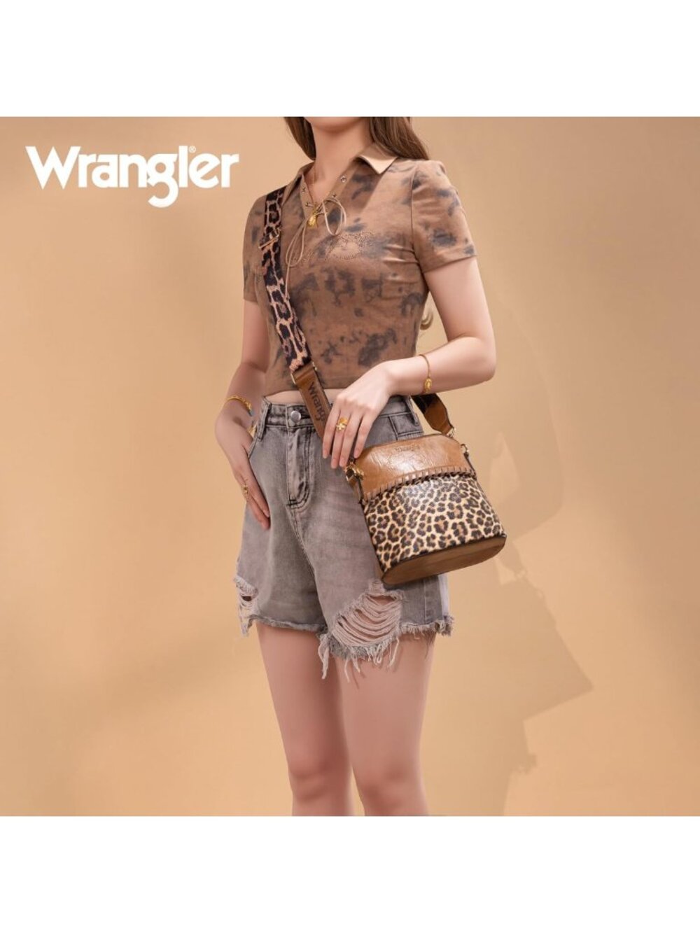 Stylish 3PC Women's Tote, Crossbody Handbag & Wallet Set with Guitar Strap - Picture 3 of 8
